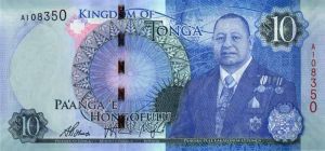 Tonga - P-46 - 10 Pa'anga - Foreign Paper Money